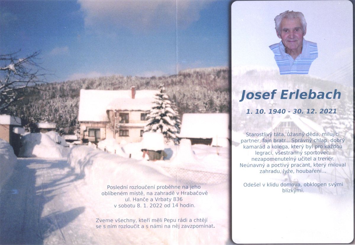 Josef Erlebach - parte