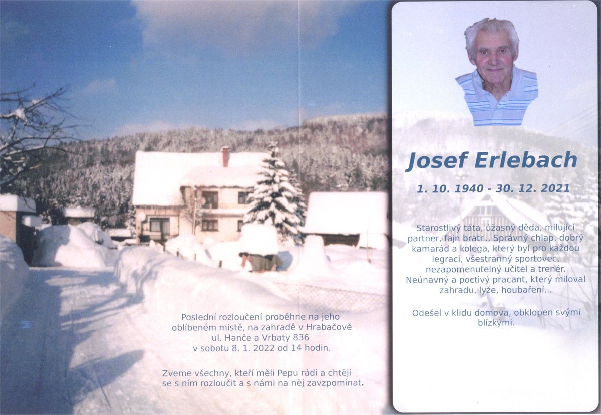 Josef Erlebach - parte